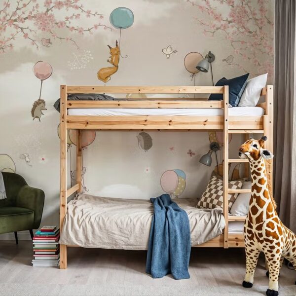 Balon Uçuşu Sahnesi Duvar Kağıdı (1)