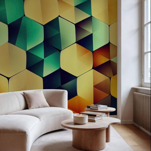 Bulanık Elmas Pulları Duvar Kağıdı