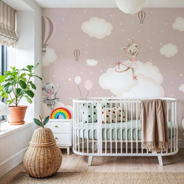 Dans Eden Kedi Duvar Kağıdı