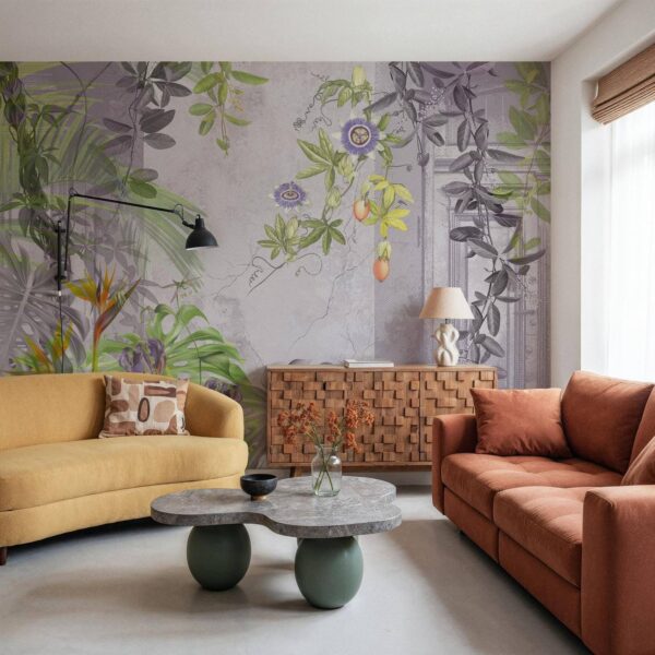 Ejder Meyvesi Mor Duvar Kağıdı