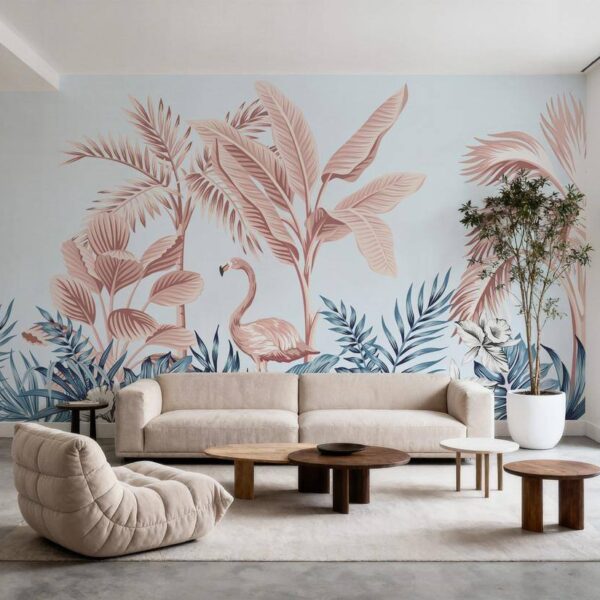 Gizli Flamingo Duvar Kağıdı