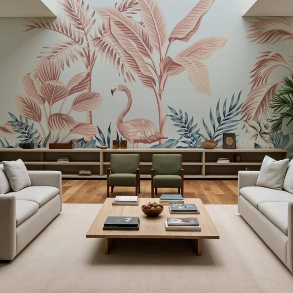 Gizli Flamingo Duvar Kağıdı