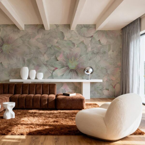 Gülümseyen Çiçekler Duvar Kağıdı