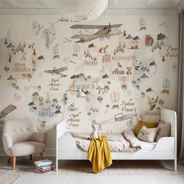 İlk Dünya Haritam Duvar Kağıdı (2)