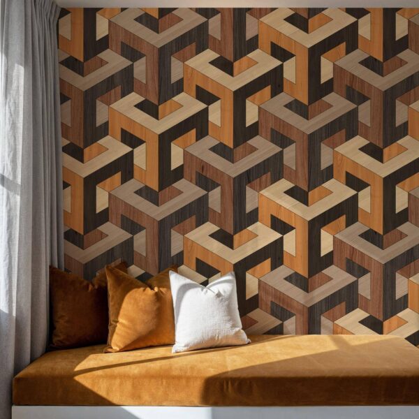 Odun İstifleme Duvar Kağıdı