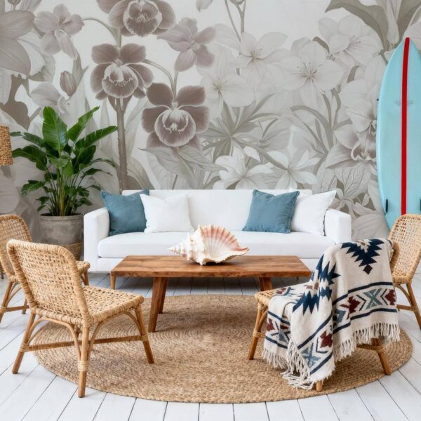 Orkidelerin Ve Zambakların Narinliği Duvar Kağıdı