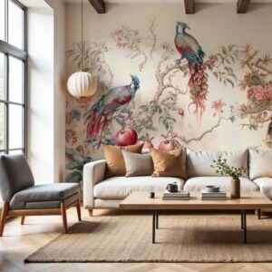 Saray Bahçesi Nar ve Sülün Duvar Kağıdı