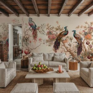 Saray Bahçesi Nar ve Sülün Duvar Kağıdı