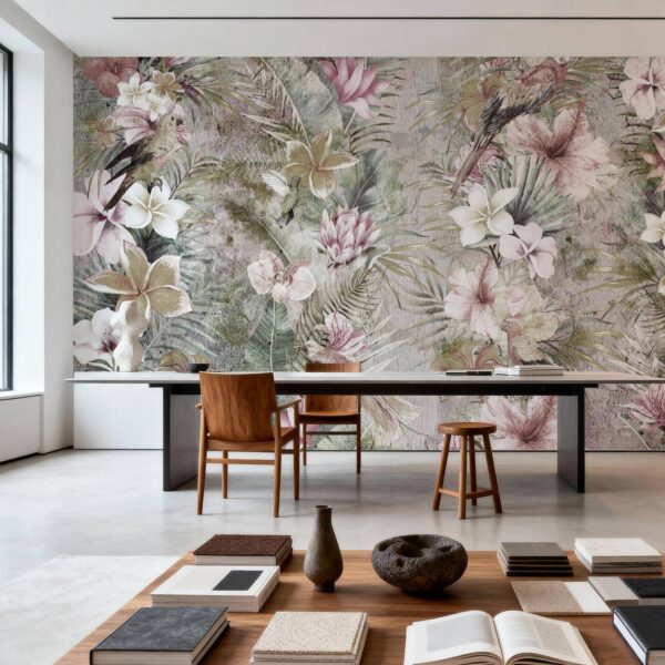 Tropikal Ortam Papağanlar Duvar Kağıdı