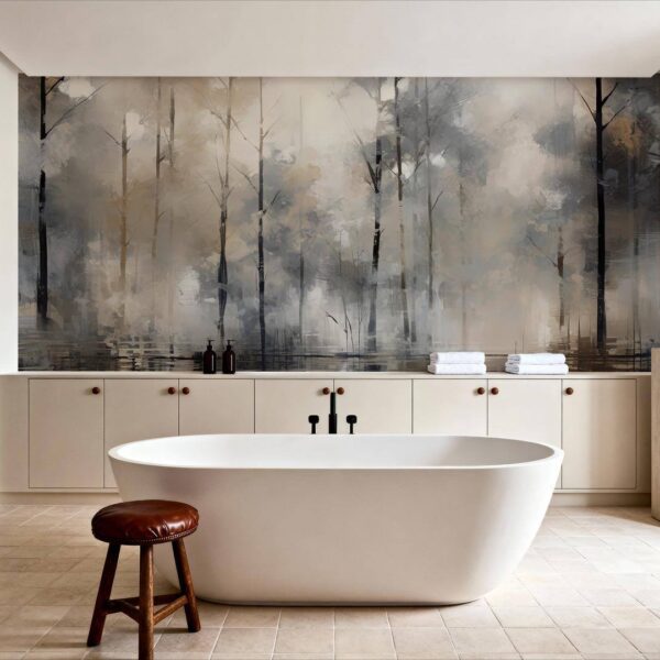 Yağmurlu Banliyöler Duvar Kağıdı