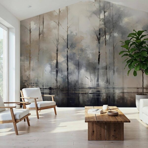 Yağmurlu Banliyöler Duvar Kağıdı