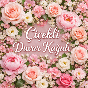 Çiçekli Duvar Kağıdı