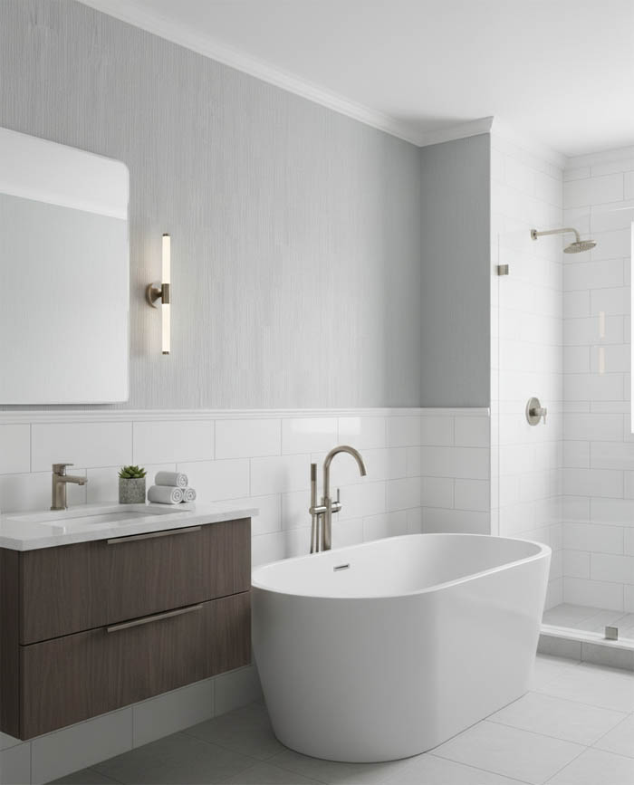 Bambu Cizgili Kabartmali Gri Banyo Mutfak Duvar Kagidi Resim5 15191Jpg