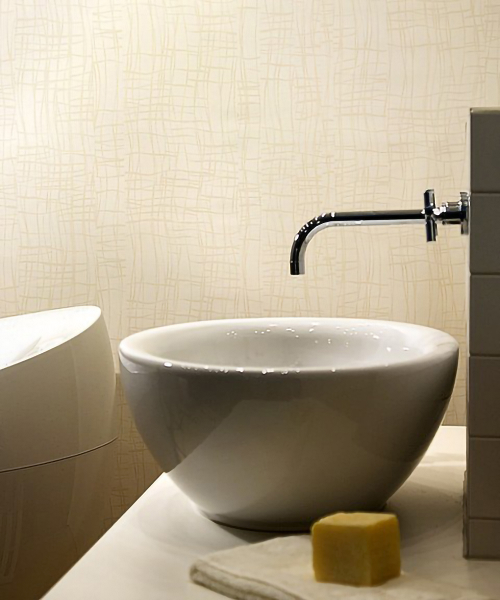 Bej Yikanabilir Banyo Mutfak Duvar Kagidi Numune 15275 1Jpg
