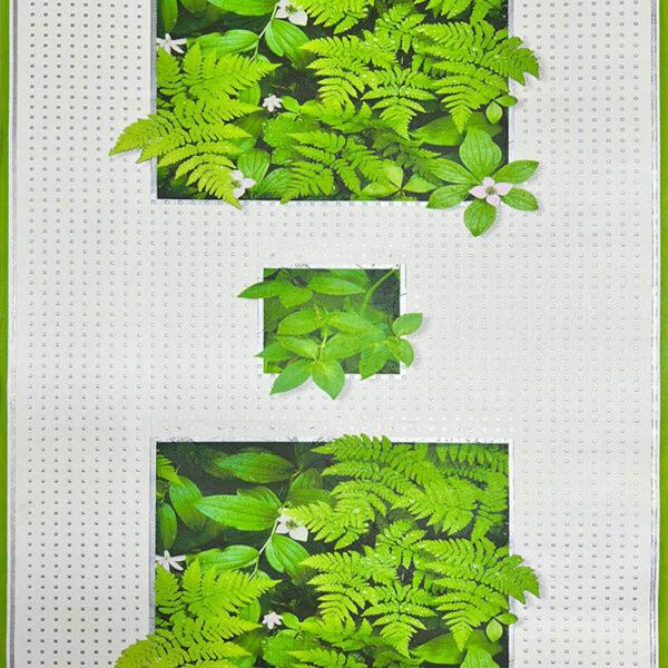 Beyaz Yesil 3D Yaprak Desen Ucuz Duvar Kagidi 53013 15263 1Jpg