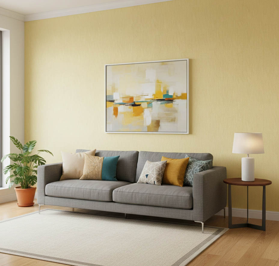 Cizgi Desen Sari Ucuz Duvar Kagidi 7716862 Resim4 7130Jpg