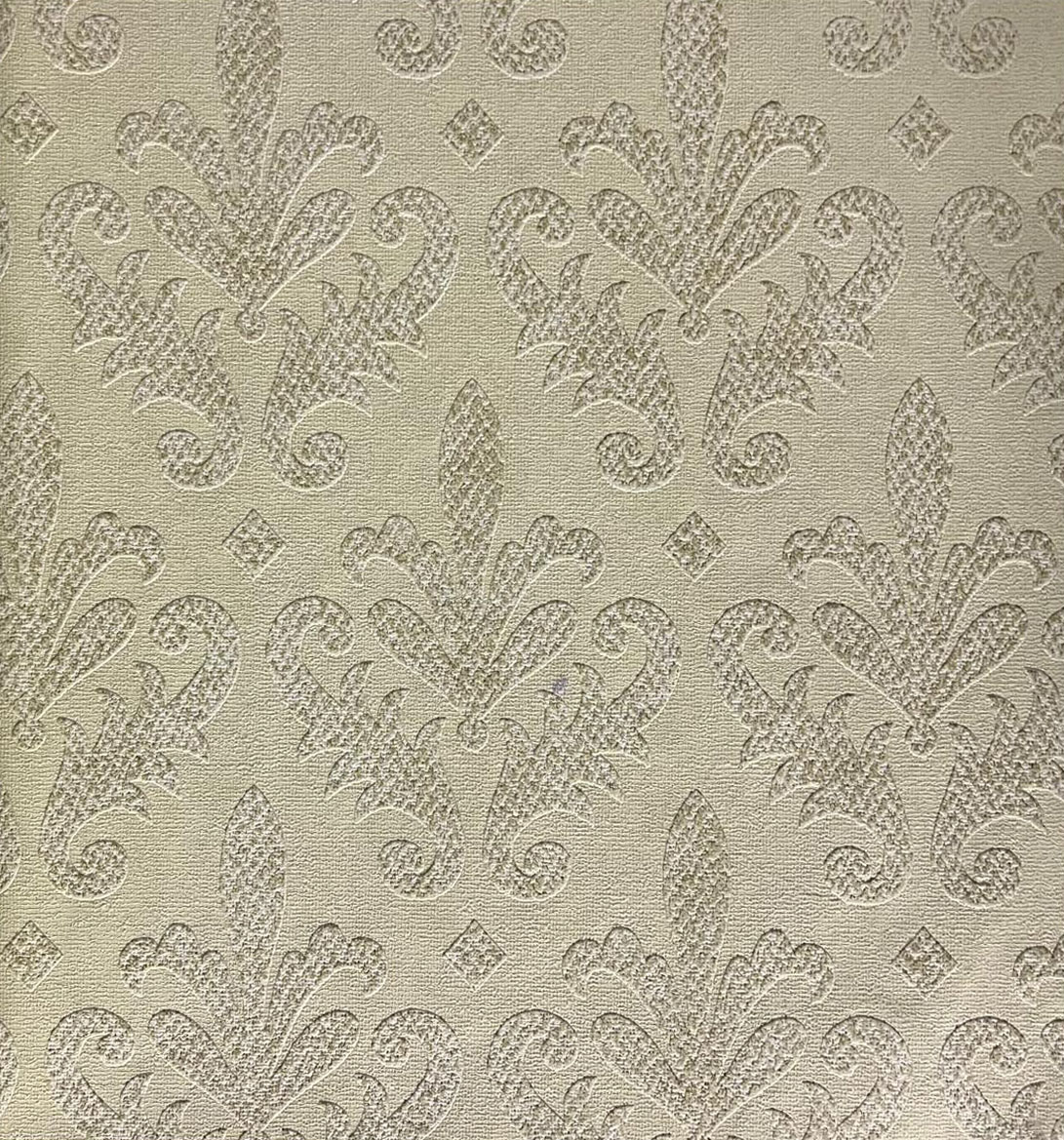 Dokulu Damask Desen Yesil Duvar Kagidi 670325 6697 1Jpg