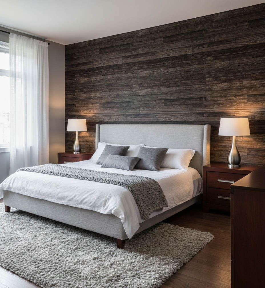Koyu Kahve Ahsap Desen 16 M2 Duvar Kagidi 65150 4 Resim 1494Jpg