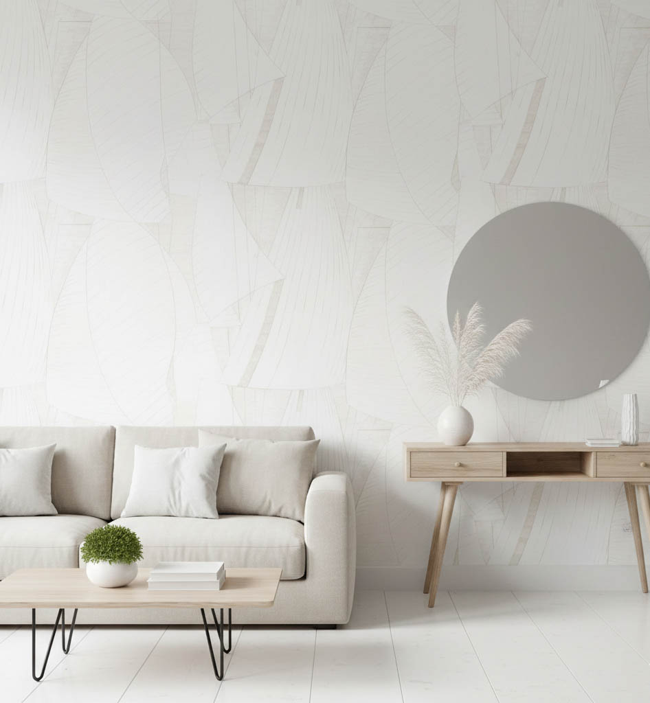 Krem Beyaz Yelken Desenli Duvar Kagidi 2868 Resim 12693Jpg
