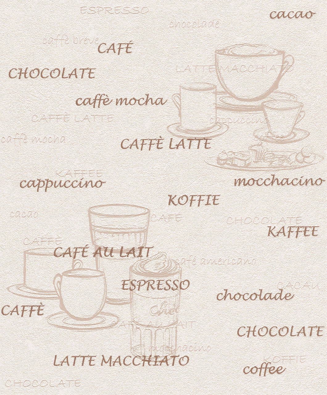 Krem Cafe Tarzi Ucuz Duvar Kagidi 53124 1371 2Jpg