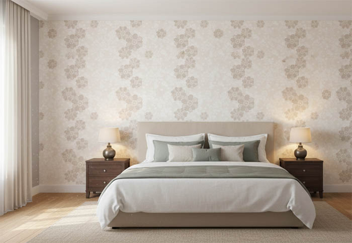 Krem Cicekli 16 M2 Duvar Kagidi 771031 Resim3 1486Jpg