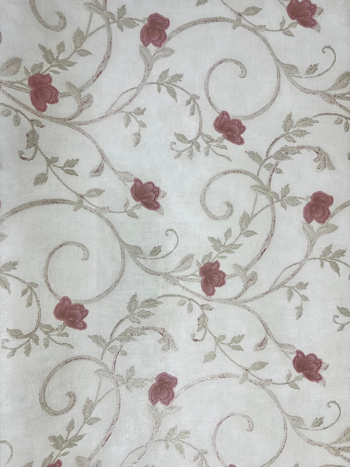 Krem Pembe Cicek 16 M2 Duvar Kagidi 92175 Resim6 1520Jpg