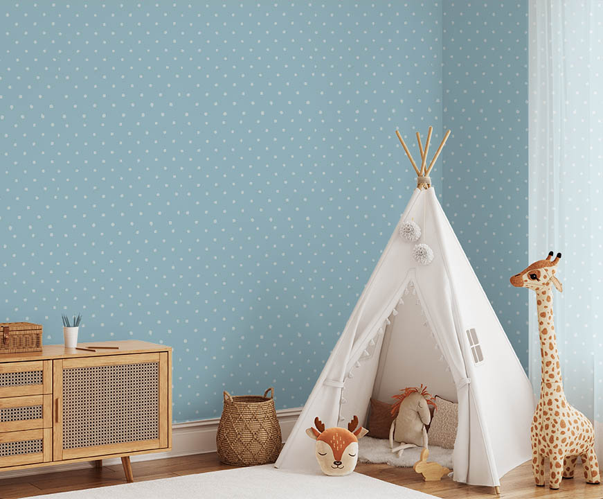 Wallframemockupinthechildrensroomnurseryinteriorboho