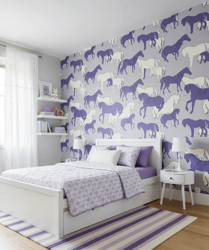 Mor Unicorn Ucuz Duvar Kagidi 71642 Resim 7096Jpg