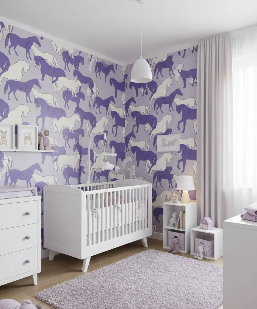 Mor Unicorn Ucuz Duvar Kagidi 71642 Resim2 7096Jpg