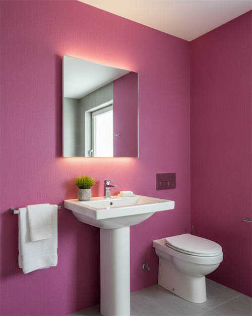 Pembe Dokulu Ucuz Duvar Kagidi 54232 Resim5 1366Jpg