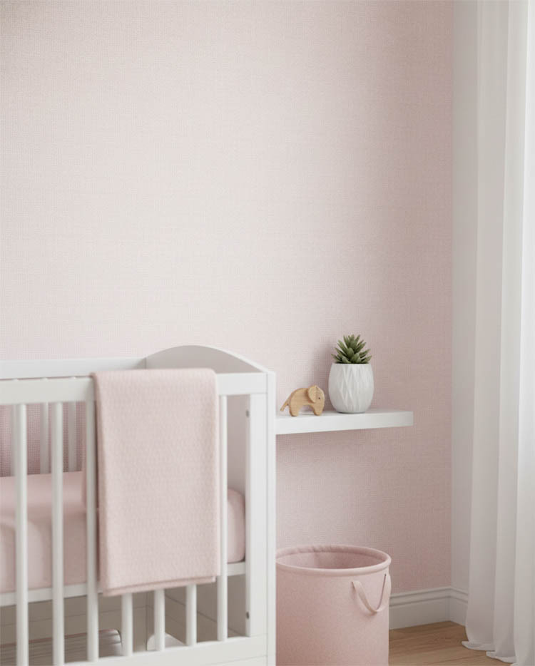 Pembe Nokta Desen Dokulu 16 M2 Duvar Kagidi 55192 Resim3 1471Jpg