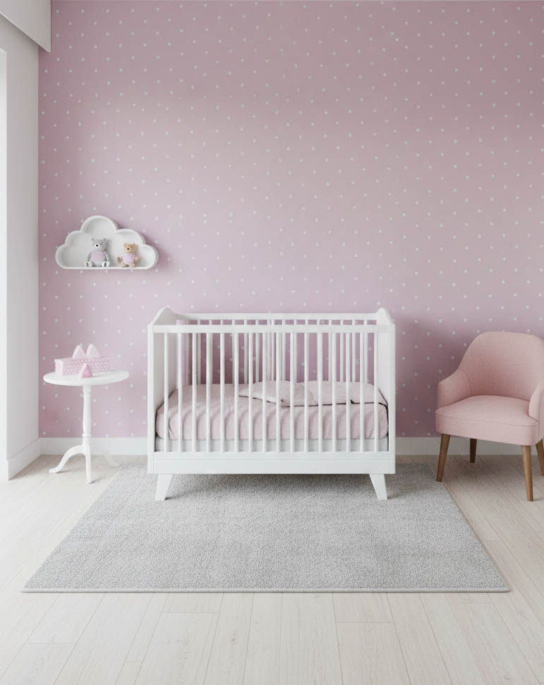 Pembe Puantiyeli 16 M2 Duvar Kagidi 1019 2 Resim4 1487Jpg