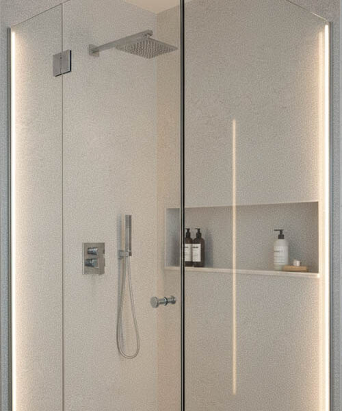 Rits Desenli Gri Banyo Mutfak Duvar Kagidi Resim 15198Jpg