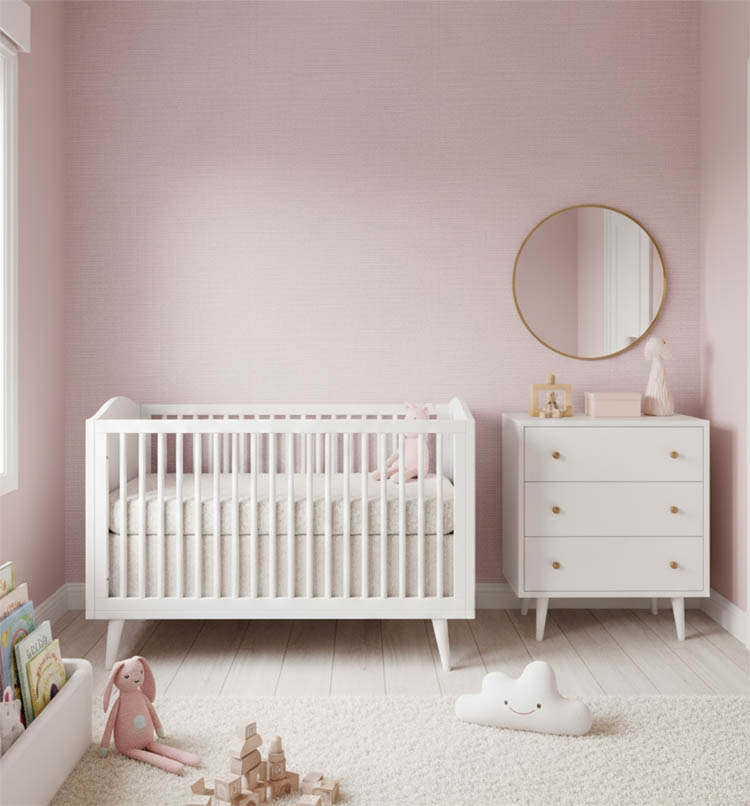 Sade Toz Pembe Dokulu 16 M2 Duvar Kagidi 5526 2 Resim2 1510Jpg