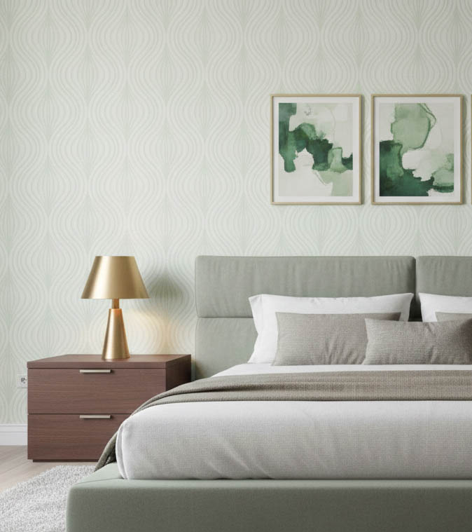 Soft Yesil Kendinden Dokulu Desen Duvar Kagidi 31496 Resim2 6670Jpg